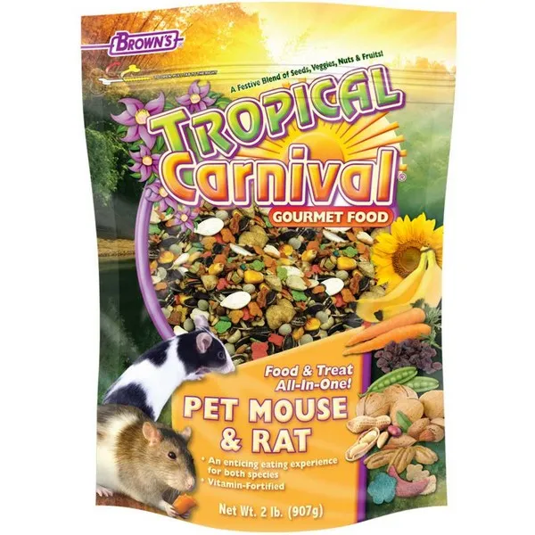 2 Lb F.M. Brown Tropical Carnival Rat-Mouse - Health/First Aid